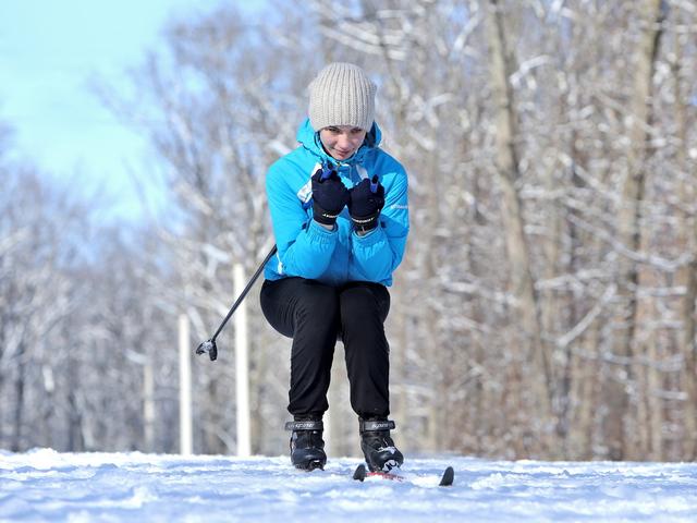 На лыжне: остаться в живых. Как корреспондентка «СпортСмены» училась на лыжах кататься