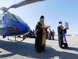 Митрополит Иоанн совершил воздушный крестный ход над Белгородской областью
