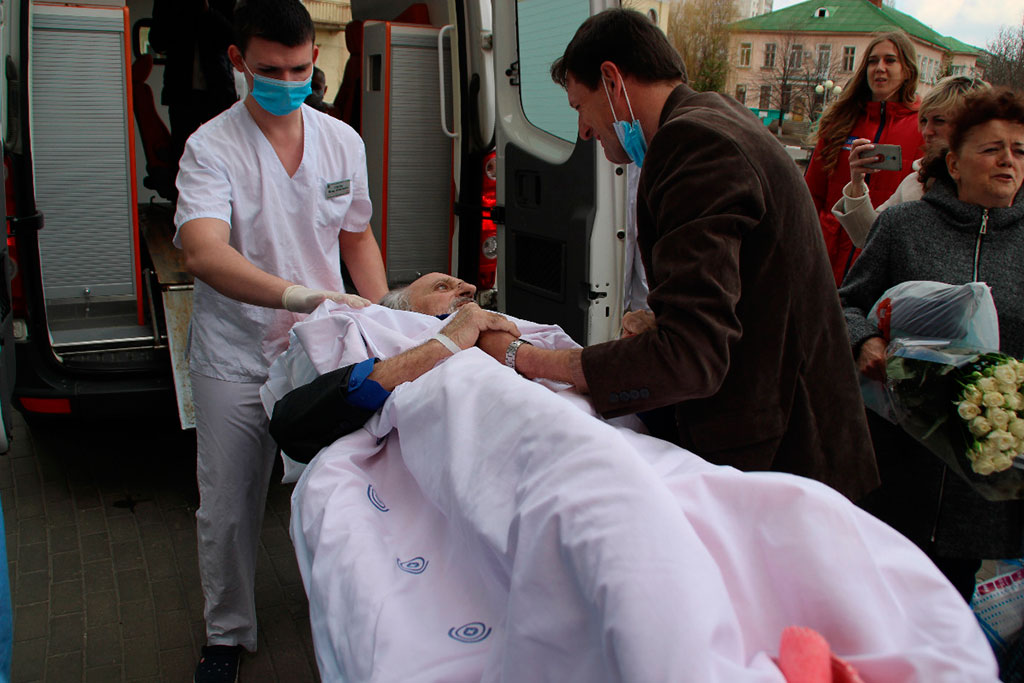 В ковид-госпитале Белгорода вылечили пациента с полностью поражёнными лёгкими