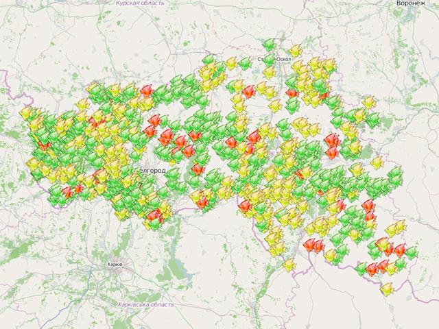 Белгородский информационный фонд создал карту мест для рыбалки в регионе