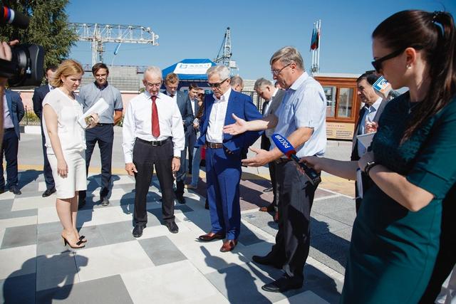 Евгений Савченко предложил ЖБК-1 создать филиал компании в одном из районов