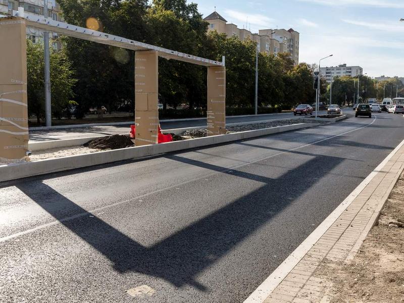 Как в Белгороде идёт реконструкция улицы Щорса (фоторепортаж)