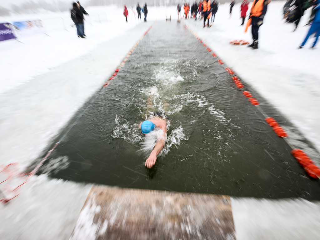 «Безумная эйфория!» Как в Белгороде прошёл чемпионат по зимнему плаванию