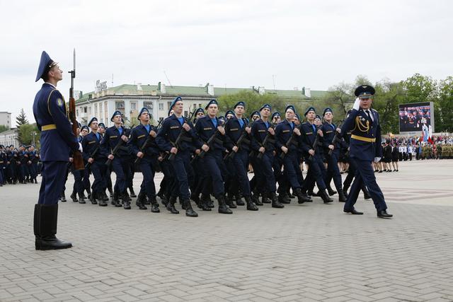 В Белгороде прошёл юбилейный парад Победы