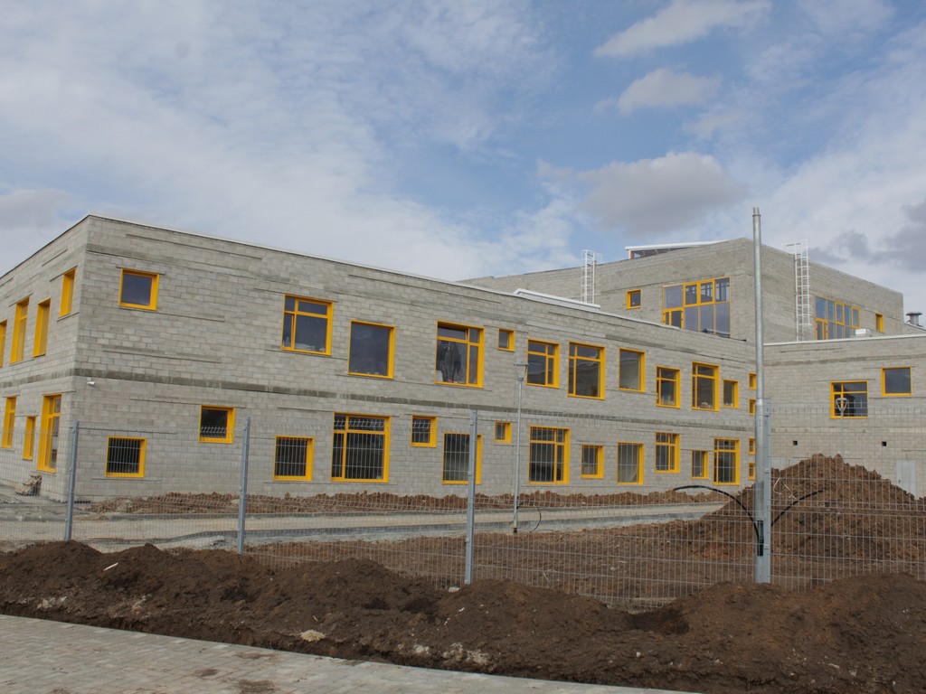 Новую школу в селе Крутой Лог Белгородского района сдадут к 1 июня