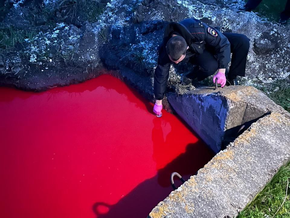 В красной воде, обнаруженной в Белгородской области, нашли более 15 видов пестицидов