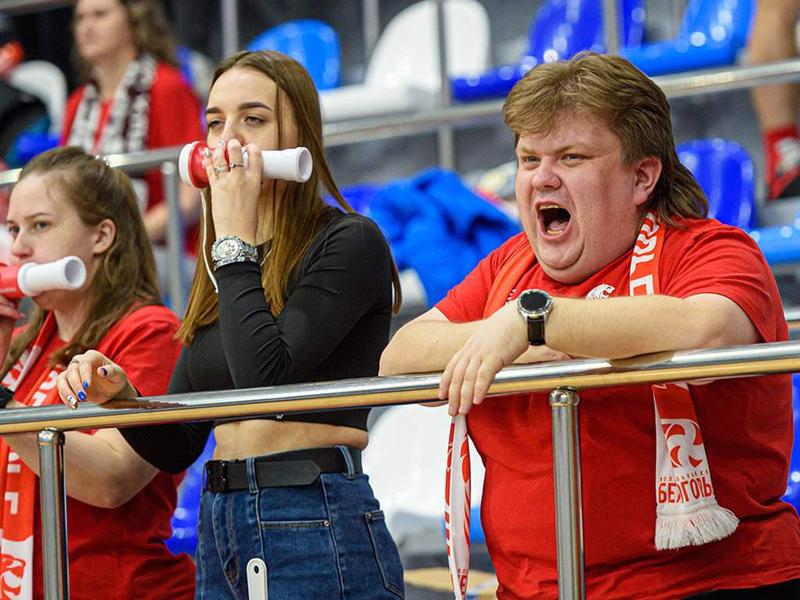 Волейболисты «Белогорья» уверенно победили в домашнем матче в Туле