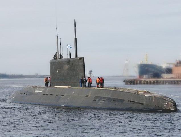 Подводная лодка «Старый Оскол» прошла испытания и отправится в Чёрное море