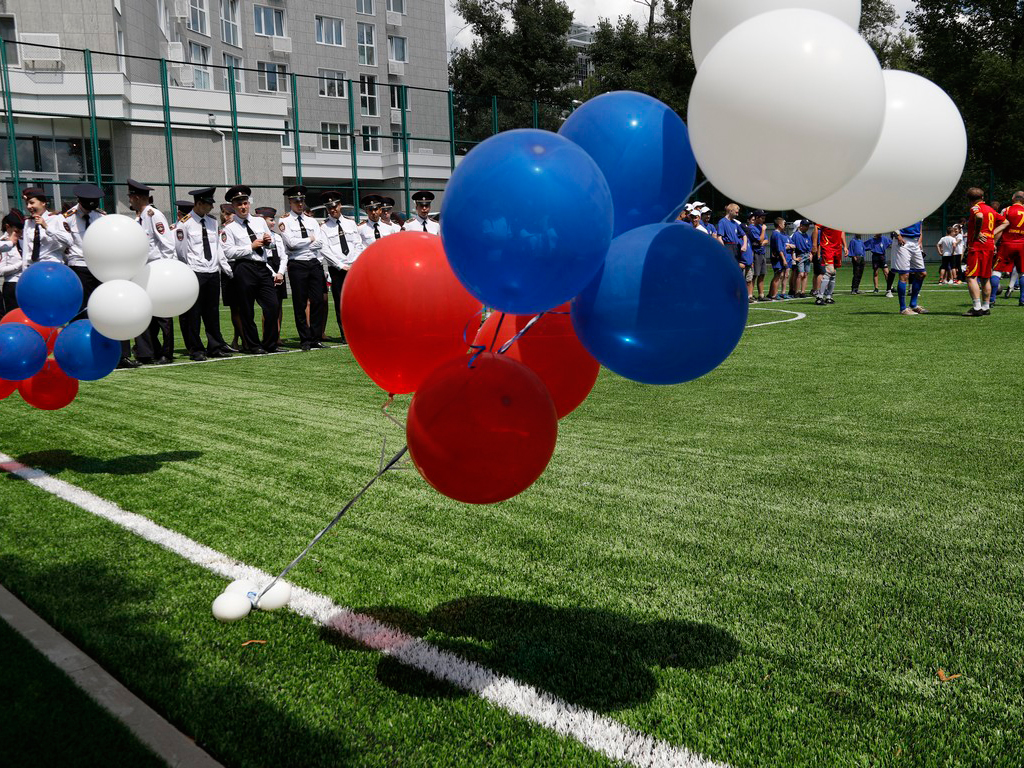 В Белгороде обновили мини-футбольную площадку «Динамо»