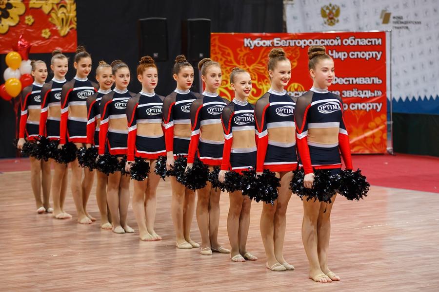 Кубок Белгородской области по чир-спорту собрал почти 250 спортсменов