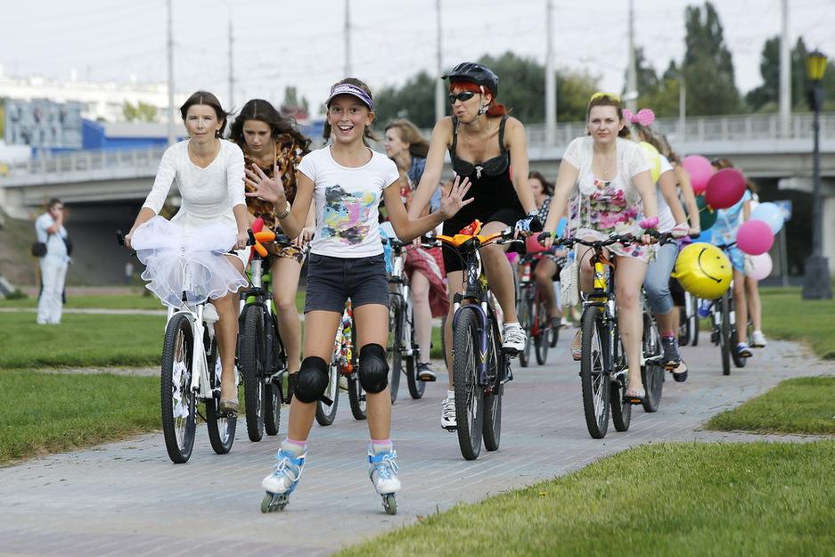 В Белгороде прошёл ежегодный велодевичник - Изображение 10