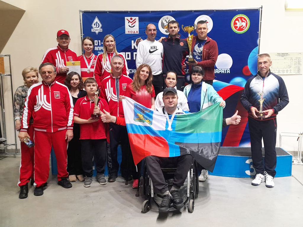 Белгородские паралимпийцы победили на Кубке России по пулевой стрельбе
