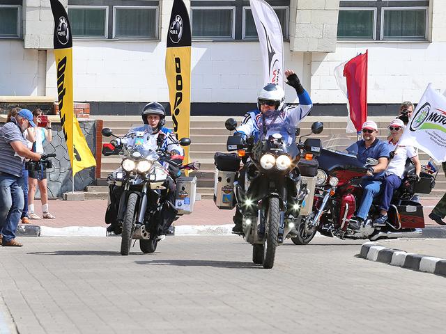 Белгородские мотоциклисты отправились в кругосветное путешествие