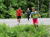 Около 50 белгородцев – любителей бега, роликовых коньков и велосипедов сразились в триатлоне - Изображение 13