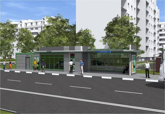 В Белгороде намерены реконструировать остановки общественного транспорта