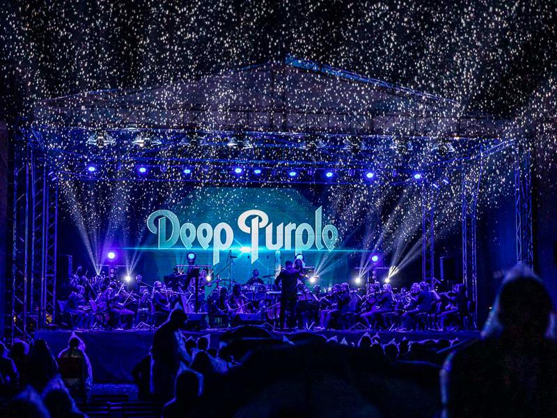 Deep Purple под дождём. В белгородском парке «Ривьера» прошёл симфонический open air