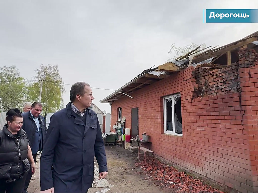 Вячеслав Гладков побывал в 4 сёлах Грайворонского округа и оценил объём разрушений