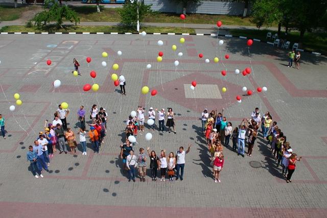 В Белгороде отпраздновали день рождения Российского союза молодёжи 