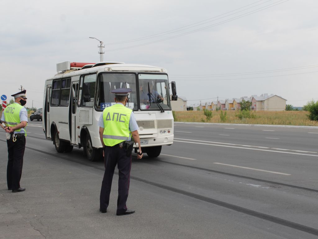 В Белгороде проверяют соблюдение масочного режима в общественном транспорте