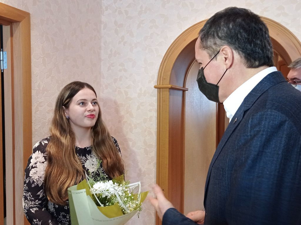 Невролог из Курской области, приехавшая на работу в Новый Оскол, получила жильё