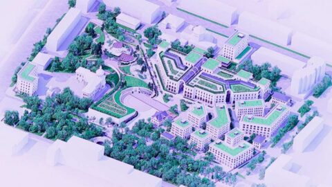 Эскиз проекта «Белый квартал»