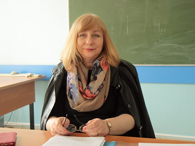 Профессор Светлана Кошарная. Фото со студенческого портала НИУ БелГУ
