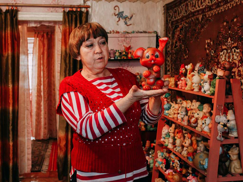 В коллекции Надежды Марченко из Волоконовского района 507 советских игрушек
