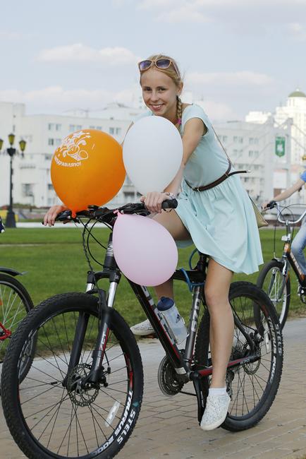 В Белгороде прошёл ежегодный велодевичник - Изображение 11