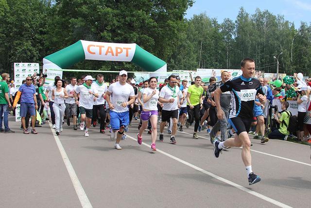 В Воронеже состоялся пятый «Зелёный марафон» Сбербанка*
