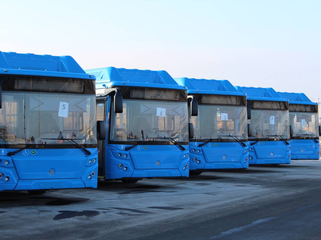Белгород получил 7 новых автобусов