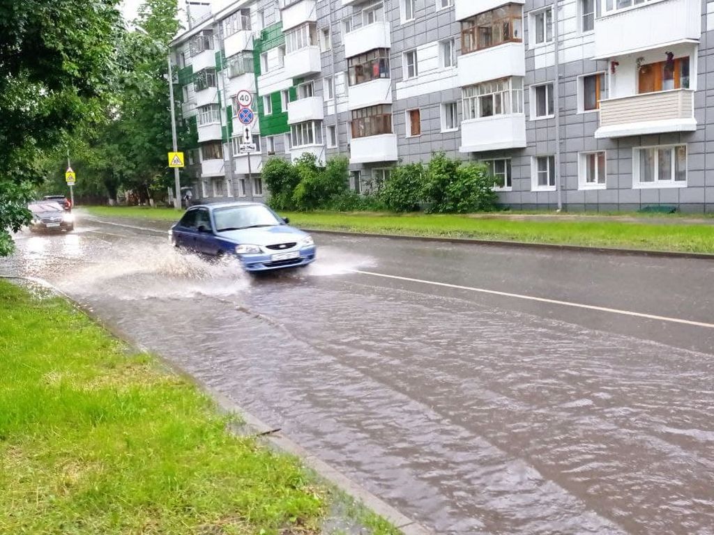 Как в Белгороде справляются с последствиями ливня