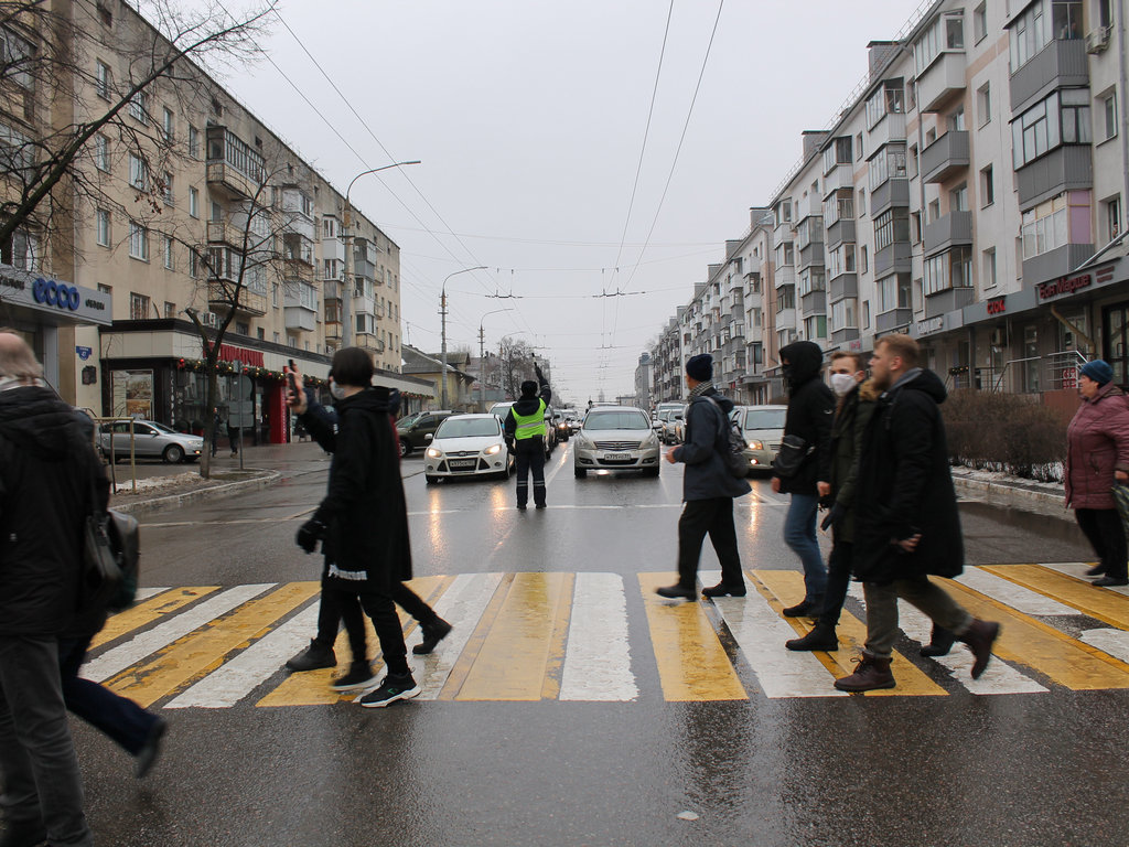 В Белгороде прошёл несанкционированный митинг