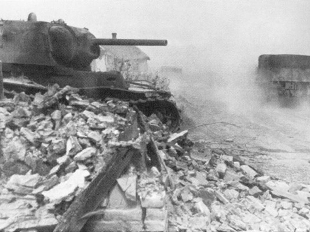 После боя под Белгородом, июль 1943 года