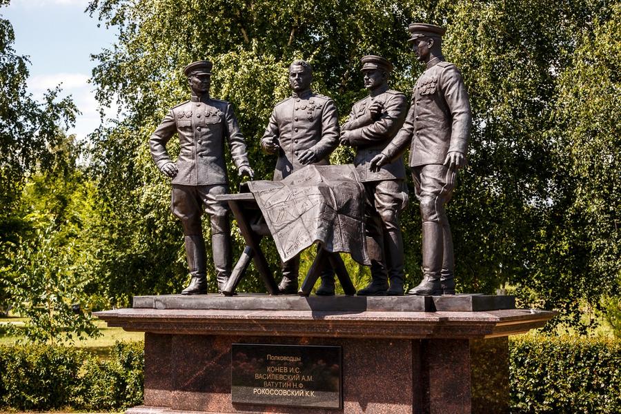Сегодня в Прохоровке открыли новый памятник, посвящённый Победе