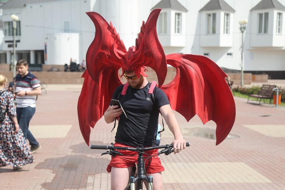 Как в Белгороде прошёл костюмированный велопарад - Изображение 24