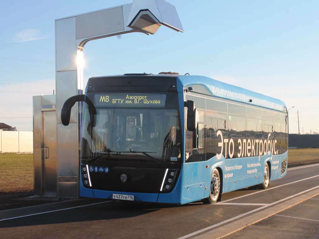 В Белгороде проходит тестовую обкатку первый электробус